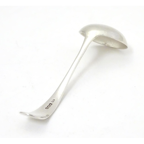 289 - A silver sauce ladle. Hallmarked Sheffield 1937 maker Viners Ltd. Approx. 5