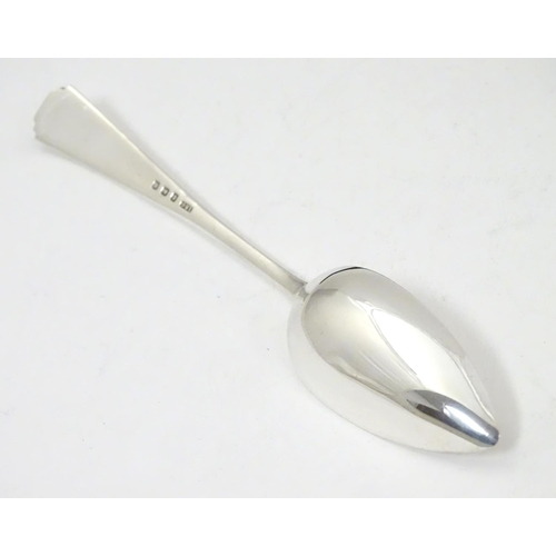 298 - A cased set of 6 Art Deco silver grapefruit spoons, hallmarked Birmingham 1934-38, maker I.S. Greenb... 