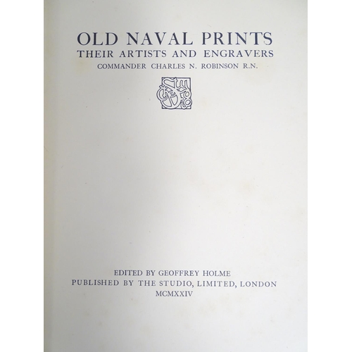 700 - Books: Jane's Fighting Ships 1941 (ed. Francis McMurtrie), together with Old Naval Prints, their Art... 