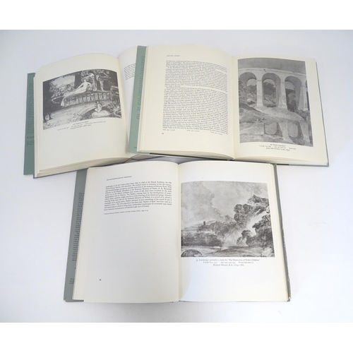 727 - Books: Watercolour Painting in Britain, by Martin Hardie, in 3 volumes, comprising The Eighteenth Ce... 