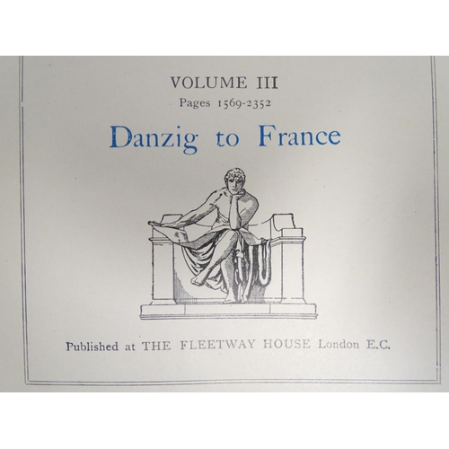 746 - Books: Peoples of All Nations, in seven volumes (pub. Fleetway House c1925)