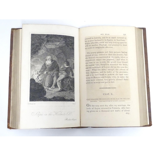 758 - Books: The Adventures of Gil Blas of Santillane, translated from the French of Le Sage, by T. Smolle... 