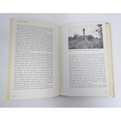 763 - Book: Vanishing Cornwall, The spirit and history of Cornwall, by Daphne du Maurier, with photographs... 