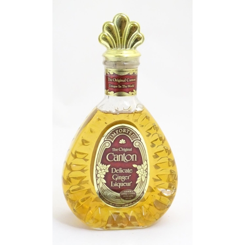 1346 - A 500ml bottle of Canton Delicate Ginger Liqueur. Boxed.