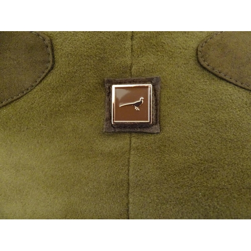 2022 - Sporting / Country pursuits:  3 ladies Laksen moleskin gilets in bronze, sizes L, XL & 2XL, new with... 