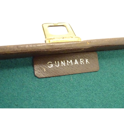 2063 - Shooting equipment & accessories: A vintage Gunmark shotgun motorcase for 30 1/2