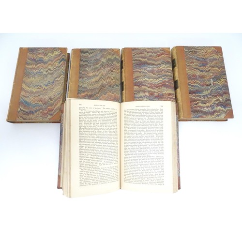 686 - Books: A History of the French Revolution, by M. A. Thiers, in 5 volumes. Translated, with notes and... 