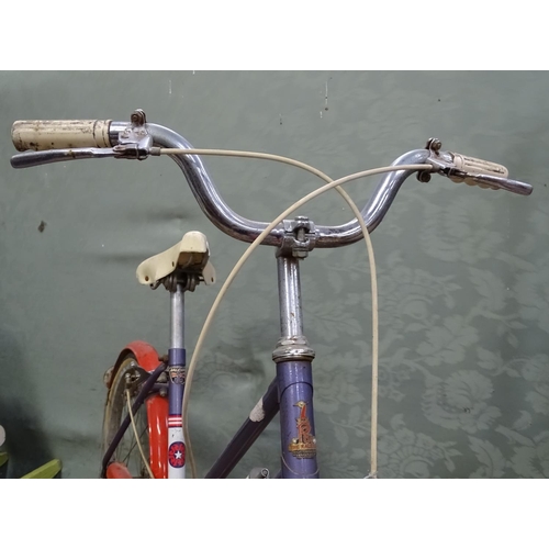 26 - A late 20thC Raleigh Candy child's bike / bicycle