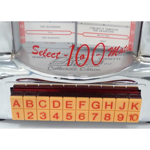9 - A table top novelty juke box