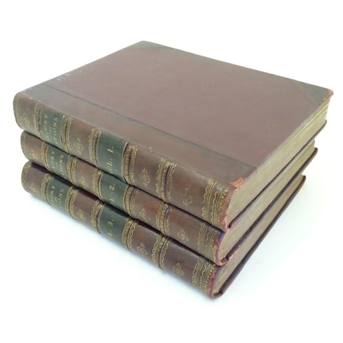 1176 - Books: Hutchinson's History of the Nations, in 3 volumes, edited by Walter Hutchinson. Published by ... 