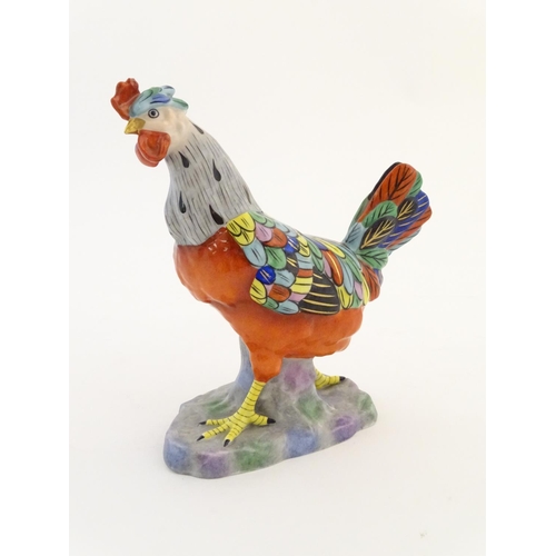 134 - A Continental model of a cockerel / rooster. Approx. 6 3/4