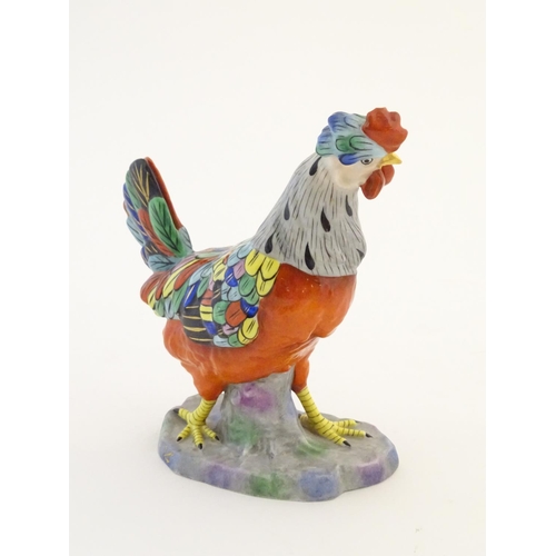 134 - A Continental model of a cockerel / rooster. Approx. 6 3/4