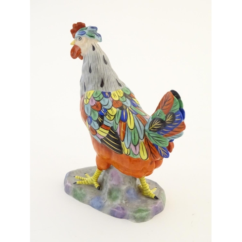 134 - A Continental model of a cockerel / rooster. Approx. 6 3/4