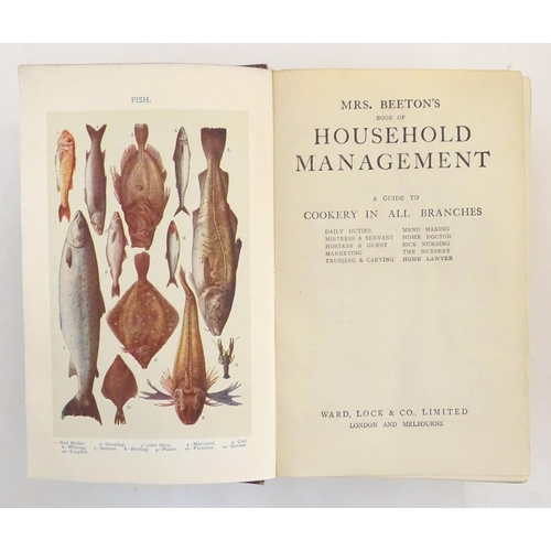 1053 - Book: Mrs Beeton's Book of Household Management: A Guide to Cookery in all Branches. Published by Wa... 