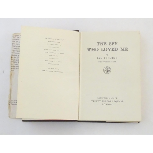 1054 - Book: The Spy Who Loved Me by Ian Fleming. Published by Jonathan Cape, London, 1962. First Edition.