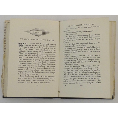 1054 - Book: The Spy Who Loved Me by Ian Fleming. Published by Jonathan Cape, London, 1962. First Edition.