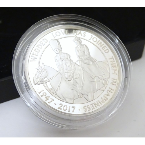 1000 - Coin: A Royal Mint 2017 limited edition sterling silver five pounds piedfort proof coin, A Story of ... 