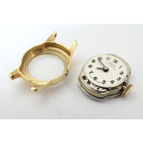 966 - A collection of fob pocket watches and movements, including a gold plated example by Camerer Cuss & ... 