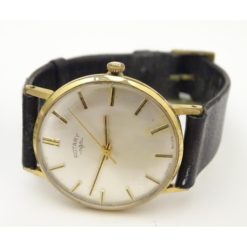 972 - An assortment of mid to late 20thC wrist watches, including three by Rotary, examples by Medana and ... 