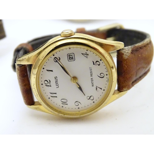 972 - An assortment of mid to late 20thC wrist watches, including three by Rotary, examples by Medana and ... 