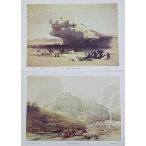 2422 - After David Roberts (1796-1884), 20th century, Lithographs, A Collection of 14 David Roberts lithogr... 