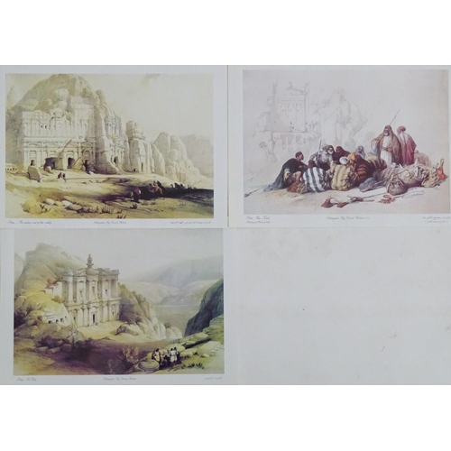 2422 - After David Roberts (1796-1884), 20th century, Lithographs, A Collection of 14 David Roberts lithogr... 