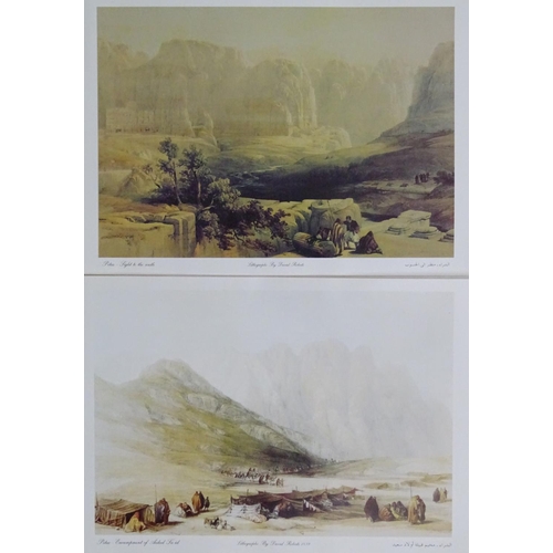 2422 - After David Roberts (1796-1884), 20th century, Lithographs, A Collection of 14 David Roberts lithogr... 