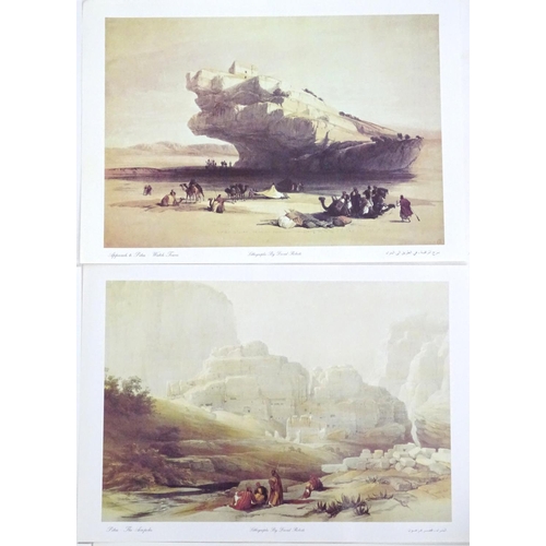 2422 - After David Roberts (1796-1884), 20th century, Lithographs, A Collection of 14 David Roberts lithogr... 