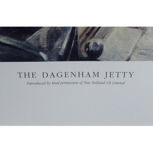 2442 - After Terence Cuneo (1907–1996), Four limited edition prints, The Dagenham Jetty, no. 361/1200; Fina... 