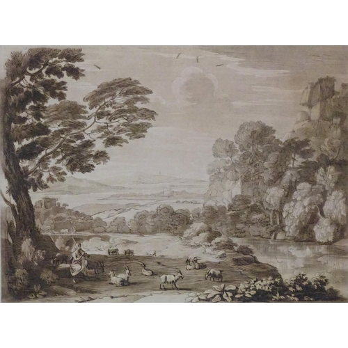 2512 - Richard Earlom (1743-1822), after Claude Lorrain (1605-1682), 18th century, Engraving, No. 152 from ... 