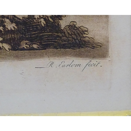 2512 - Richard Earlom (1743-1822), after Claude Lorrain (1605-1682), 18th century, Engraving, No. 152 from ... 