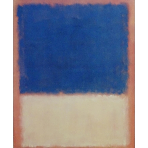 2515 - After Mark Rothko (1903-1970), Chromolithograph, No. 203, circa 1954. Published March 2006 by Easyar... 