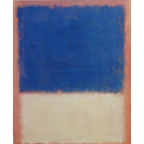 2515 - After Mark Rothko (1903-1970), Chromolithograph, No. 203, circa 1954. Published March 2006 by Easyar... 