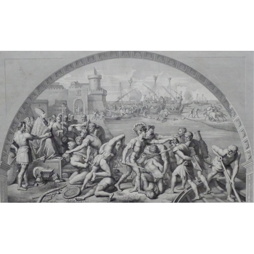 2520 - After Raphael (1483-1520), Engraving, circa 1870 by Luigi Garelli and Giovanni Bonafede, after the V... 