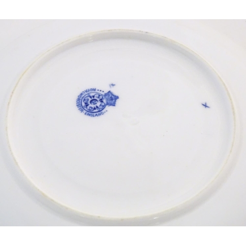 199 - A quantity of assorted ceramics, to include a Worcester blue and white cup and saucer, a Royal Worce... 