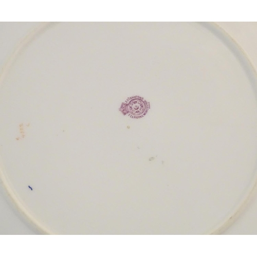 199 - A quantity of assorted ceramics, to include a Worcester blue and white cup and saucer, a Royal Worce... 