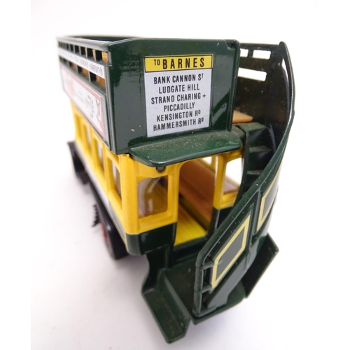 1498 - Toys: Three 20thC Corgi Classic Public Transport models, comprising 96994 Thornycroft Bus - South Wa... 