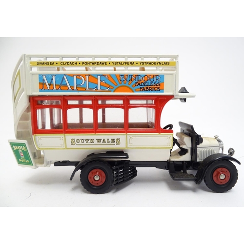 1498 - Toys: Three 20thC Corgi Classic Public Transport models, comprising 96994 Thornycroft Bus - South Wa... 