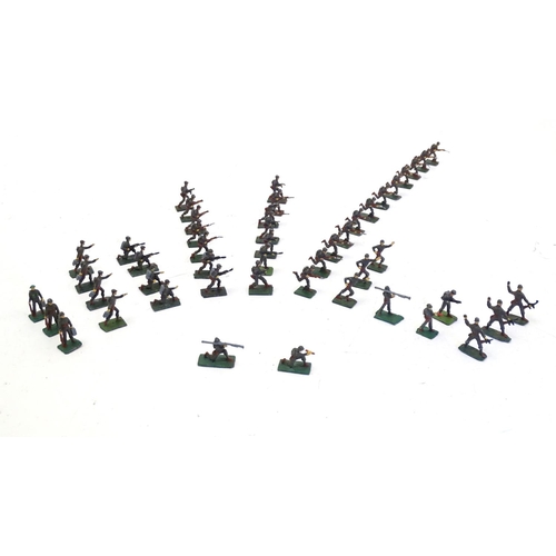 1500 - Toys: A quantity of Union of South Africa small scale hand painted lead military figures / toy soldi... 