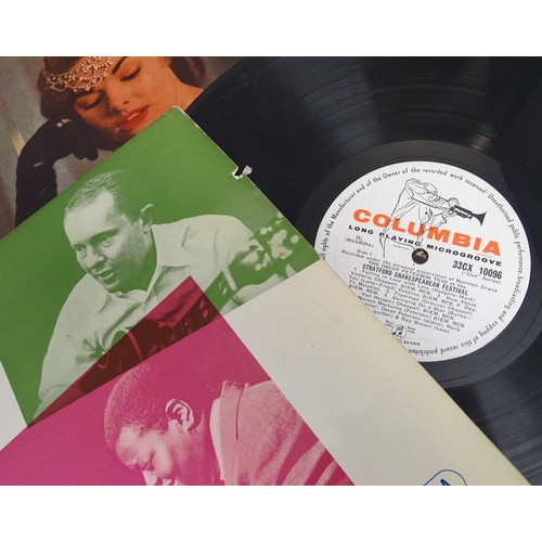 1532 - A collection of 20thC 33 rpm Vinyl records / LPs - Jazz, comprising: Oscar Peterson: Keyboard, The O... 