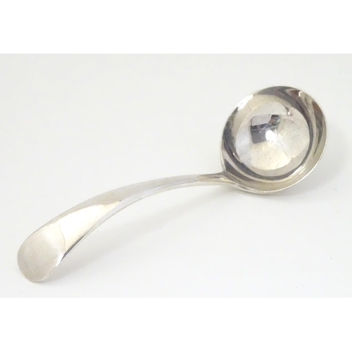 313 - A silver Old English pattern sauce ladle, hallmarked Sheffield 1910, maker Mappin & Webb Ltd. Approx... 