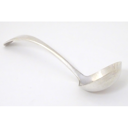 313 - A silver Old English pattern sauce ladle, hallmarked Sheffield 1910, maker Mappin & Webb Ltd. Approx... 