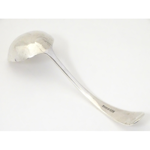 313 - A silver Old English pattern sauce ladle, hallmarked Sheffield 1910, maker Mappin & Webb Ltd. Approx... 