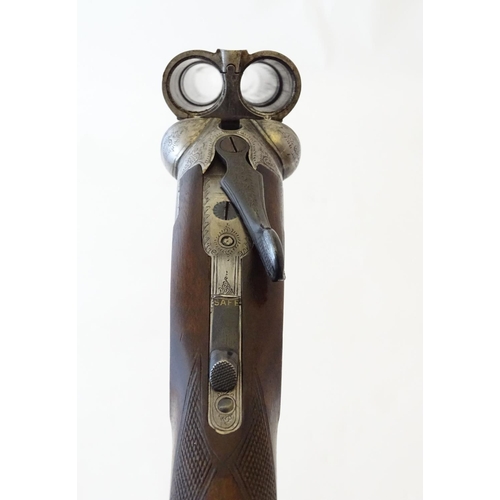 2655 - Shotgun: Henry Tolley & Co, Birmingham, 'The Times Gun' 16 bore back action sidelock non ejector sho... 