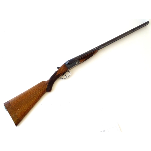 2657 - Shotgun: a BSA, Birmingham 12 bore boxlock ejector shotgun, 28