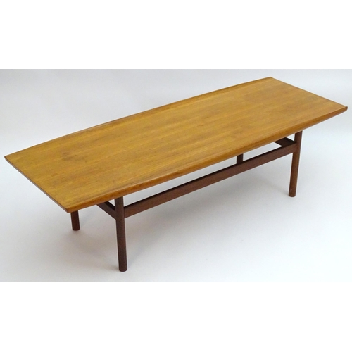 2232 - Vintage Retro, Mid-century: David Walker for Dalescraft  Furniture, a 1960 'Long John' teak coffee t... 