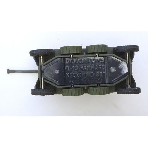 1503 - Toys: A quantity of Dinky Toys die cast scale model military / army vehicles, comprising 155mm Mobil... 