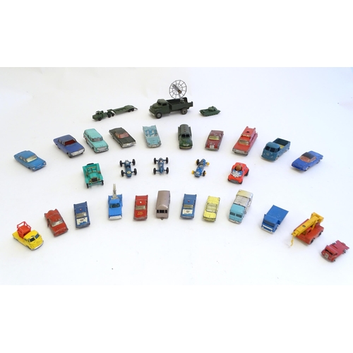 1504 - Toys: A quantity of die cast scale model vehicles to include Dinky Toys Nash Rambler, no. 173 and St... 