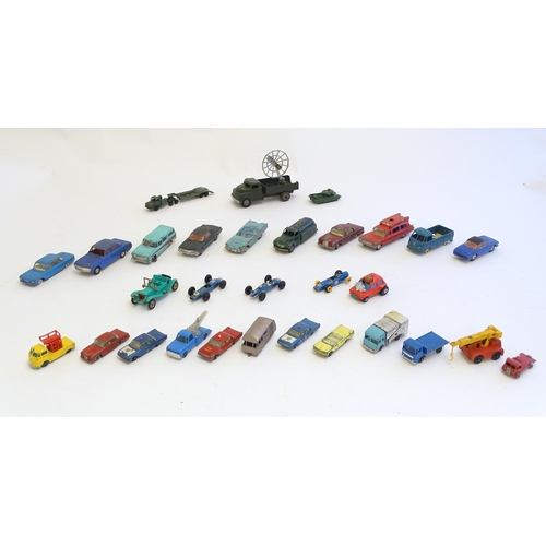 1504 - Toys: A quantity of die cast scale model vehicles to include Dinky Toys Nash Rambler, no. 173 and St... 