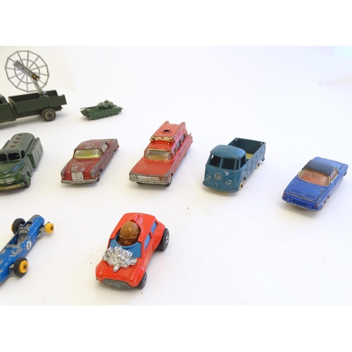 1504 - Toys: A quantity of die cast scale model vehicles to include Dinky Toys Nash Rambler, no. 173 and St... 